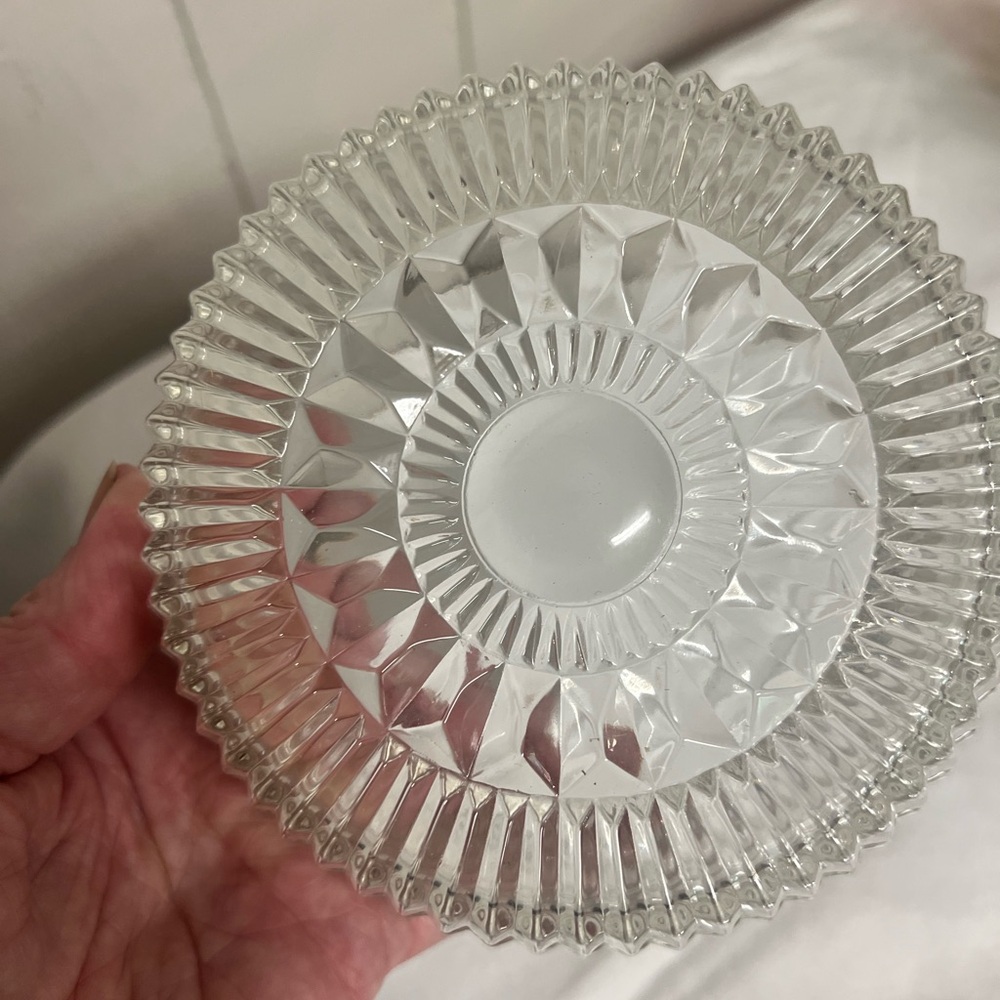 Crystal serving dish - Picture 2 of 4